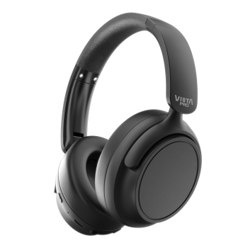 Auriculares inalámbricos – Vieta Pro Silence 4, Diadema, Cancelación de ruido híbrida, Circumaurales, Bluetooth 5.4, Negro