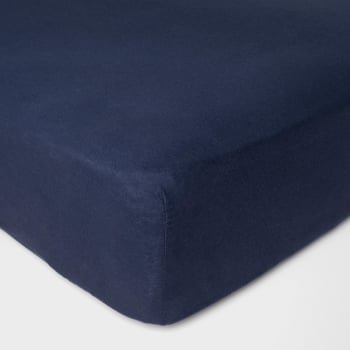 Sábanas bajeras de Algodón Cama 150 cm TEX HOME Azul