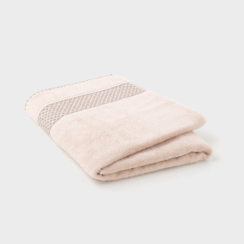 Toalla de Baño 100x150 cm TEX HOME Ruben Beige