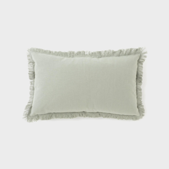 Cojín Decorativo de Flecos Algodón 30x50 cm TEX HOME Verde