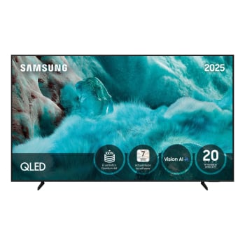 Smart TV QLED 85" (215,9 cm) Samsung TQ85Q7FAAU con IA, 4K UHD, 50 Hz, HDR, OTS Lite, Color Booster Pro