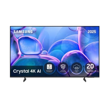 Smart TV LED 43" (10,22 cm) Samsung TU43U7025FK, 4K UHD, 50 Hz, Crystal Processor 4K, OTS Lite, Q-Symphony, Adaptive Sound
