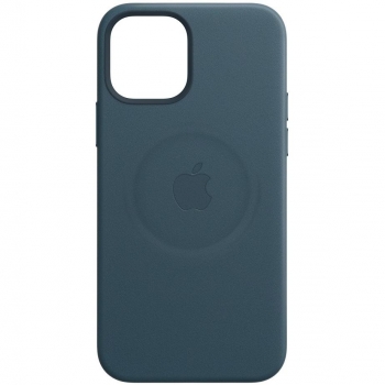 Funda de Cuero Apple con MagSafe para iPhone 12 Pro Max - Azul