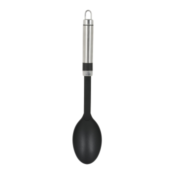 Cucharón Nylon con Mango en Acero Inox IDEALCASA