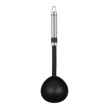 Cucharón de Sopa Nylon con Mango en Acero Inox IDEALCASA
