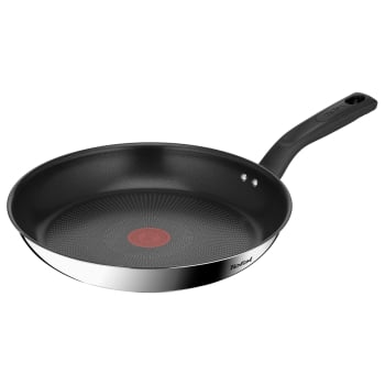Sartén Tefal Delicious, Antiadherente, de Acero Inoxidable, Apto Inducción, 28 cm