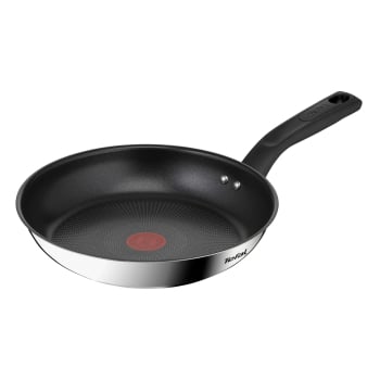 Sartén Tefal Delicious, Antiadherente, de Acero Inoxidable, Apto Inducción, 24 cm
