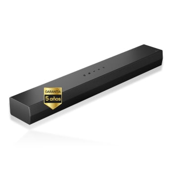 Barra de Sonido Bluetooth LG S20A, 2.0 Canales, Potencia 50W, Doble woofer integrado, diseño compacto, Dolby Digital y DTS - Negro