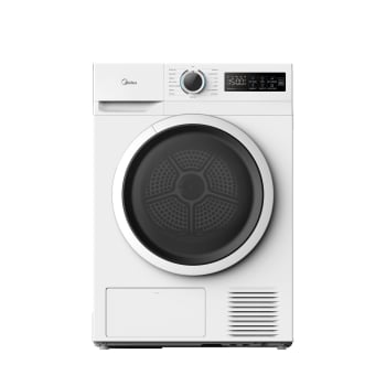 Secadora Bomba de Calor Midea MD110H80WES, 8 kg, 15 programas, Eficiencia E - Blanco