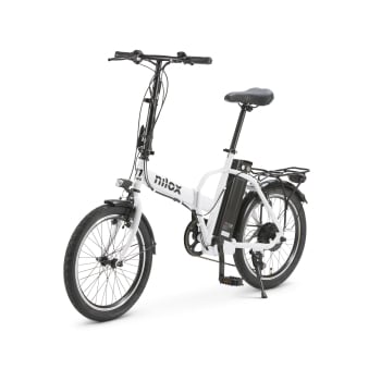 Bicicleta Eléctrica Plegable Nilox J1 PRO - Blanco