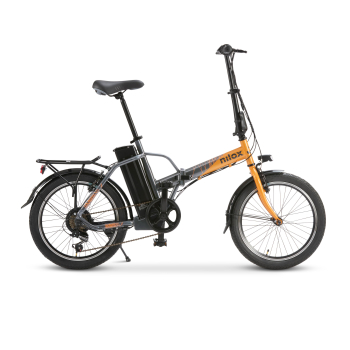 Bicicleta Eléctrica Plegable Nilox J1 PRO - Naranja