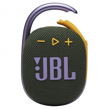 Altavoz Portátil JBL Clip 4 con Bluetooth - Verde