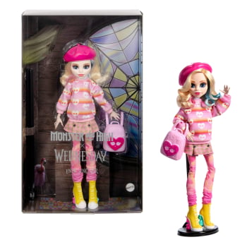 Mattel Muñeca Enid Miercoles Monster High - Imagen 3