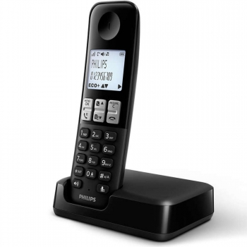 Teléfono Inalámbrico Philips D2501B - Negro
