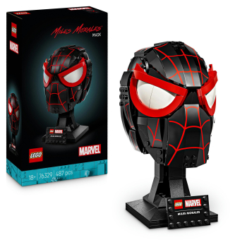 LEGO Disney Marvel Miles Morales Mask, Juguete de construcción +18 años - 76329