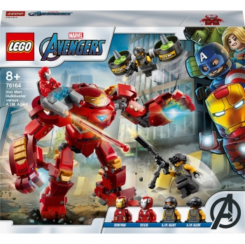 LEGO Marvel Vengadores - Hulkbuster de Iron Man vs. Agente de A.I.M  + 8 años - 76164