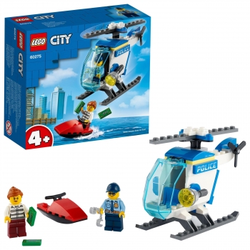 LEGO City - Helicóptero de Policía + 4 años - 60275