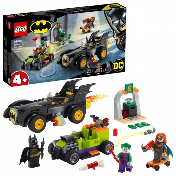 LEGO DC Batman - Batman vs. The Joker: Persecución en el Batmobile + 4 años - 76180