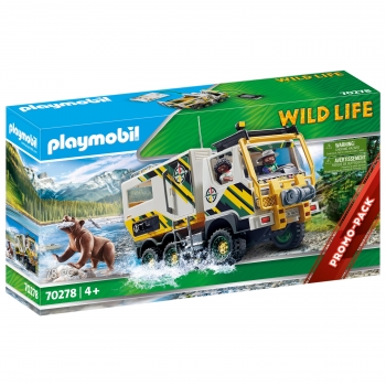 PLAYMOBIL - Wild Life Camión de Aventuras +4 años