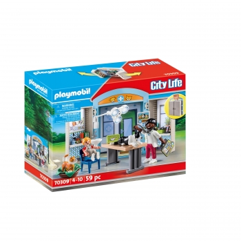 Playmobil- Cofre Clínica Veterinaria City Life