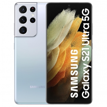 Samsung Galaxy S21 Ultra 5G, 12GB de RAM + 256GB - Silver