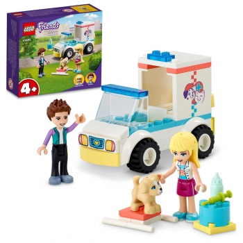 LEGO Friends Ambulancia de la Clínica de Mascotas +4 Años - 41694