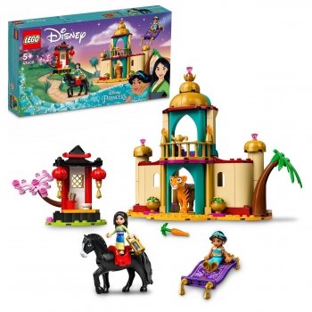LEGO Disney Princess Aventura de Jasminie y Mulán +5 Años - 43208