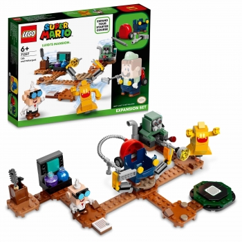 LEGO Super Mario Set Expansión: Laboratorio y Succionaen de Luigi's Masión +6 Años - 71397