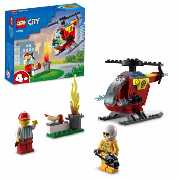 Lego City - Helicóptero de Bomberos
