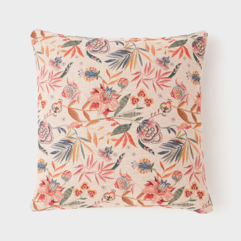 Cojín Decorativo de Algodón 45x45 cm BRISA Beige