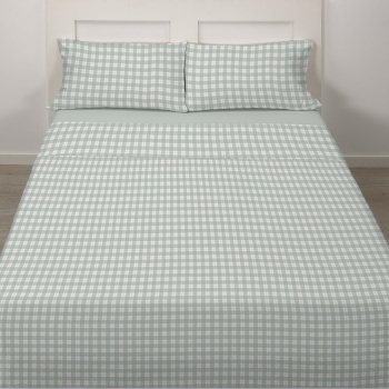 Juego de Sábanas 4 Piezas Cama 150 cm URBAN STYLE Ebro Cuadro