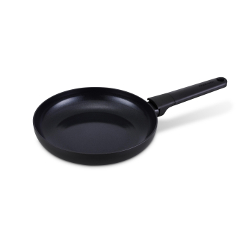 Sartén Brabantia Nero, Antiadherente, de Aluminio Reciclado, Apto Inducción, Libre de PFAS, 24 cm