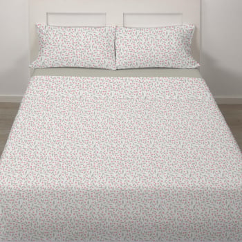 Juego de Sábanas 4 Piezas Cama 150 cm URBAN STYLE Maica