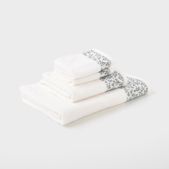 Pack 4 Toallas Fantasia TEX BASIC Blanco
