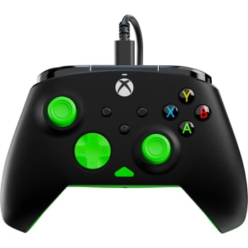Mando con cable Turtle Beach Rematch Core para Xbox Series X y PC - Verde/Negro