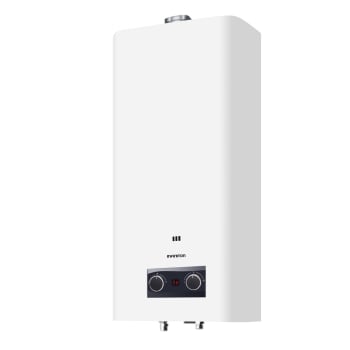 Calentador Atmosférico de Gas Infiniton GWA-11NP 19,1 kW, 11 L, Temperatura Ajustable - Blanco