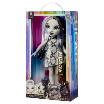 Shadow High Heather Grayson – Muñeca de Moda en Escala de Grises de 28 cm, +4 años