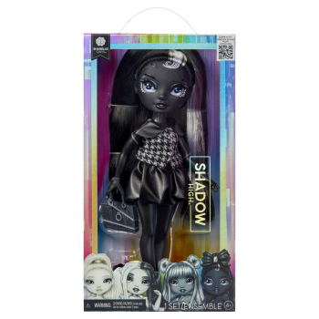 Shadow High Shanelle Onyx – Muñeca de Moda en Escala de Grises de 28 cm, +4 años