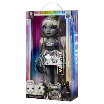 Shadow High Luna Madison – Muñeca de Moda en Escala de Grises de 28 cm, +4 años