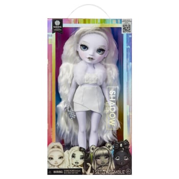 Shadow High Natasha Zima – Muñeca de Moda en Escala de Grises de 28 cm, +4 años
