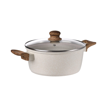 Cacerola San Ignacio Nórdica, 3,8L, Aluminio, Apta Inducción