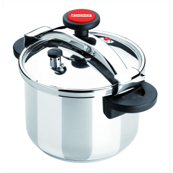 Olla a Presión Clásica MONIX Gusto, 6L, Acero Inoxidable, Apta Inducción