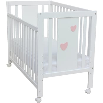 Cuna Colecho de Madera Corazones Cunitas