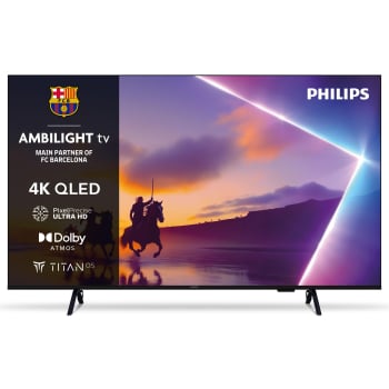 Smart TV QLED 65" (165,1 cm) Philips Ambilight 65PUS8400/12, 4K UHD, 60 Hz, Dolby Atmos, IntelliSound