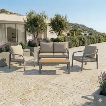 Conjunto de Jardín Café, Palma