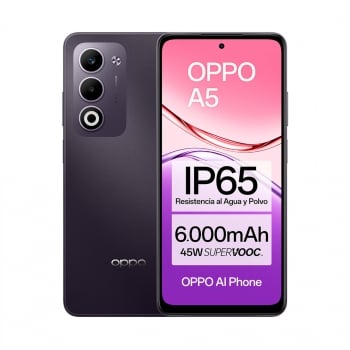 Móvil Oppo A5 128GB + 6GB RAM - Morado