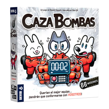 Devir Caza Bombas, Juego de Mesa +12 años
