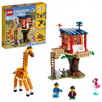LEGO Creator - 3en1 Casa del Árbol en la Sabana + 7 años - 31116