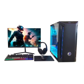 Ordenador Sobremesa Gaming Nausicaa Millenium, Ryzen 5 5600GT, 16GB, 1TB SSD, W11 con Teclado, Ratón, Auriculares y Alfombrilla