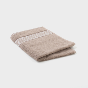 Toalla de Lavabo 50x90 cm TEX HOME Ruben Beige